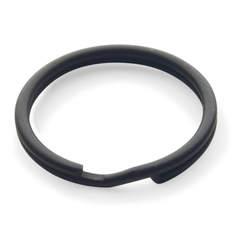 Split ring 25mm Black